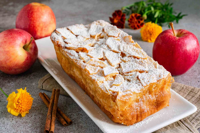 французский невидимый яблочный пирог - нежная выпечка 7 (700x466, 384Kb)