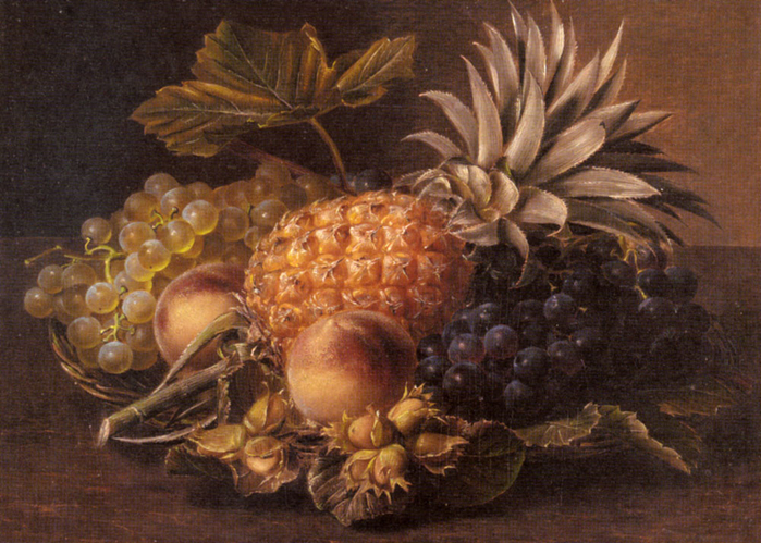 1352936484-grapes-a-pineapple-peaches-and-hazelnuts-in-a-basket (700x499, 476Kb)