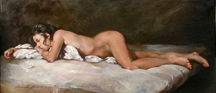 Создавая красоту женщины заново в картинах художника Франчески Стрино