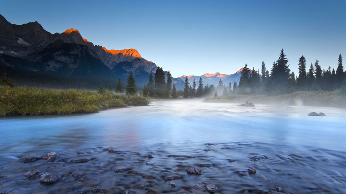 Elk River in the East Kootenays of British Columbia, Canada (700x393, 254Kb)