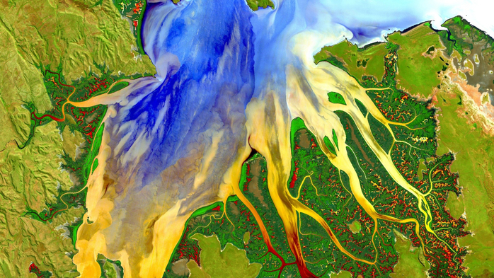 Landsat 8 scene acquired May 12, 2013 in Western Australia (700x393, 491Kb)