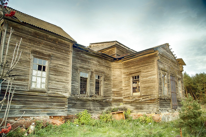 Череново. Церковь Казанской иконы Божией Матери, после 1906 г. (700x466, 413Kb)