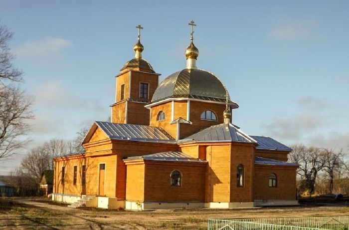Уношево. Церковь Василия Великого, 1757 г. (700x461, 294Kb)