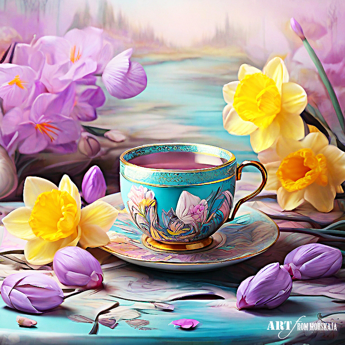 Default_spring_tea_lilac_crocus_daffodils_art_photo_8k_light_p_0 (700x700, 662Kb)