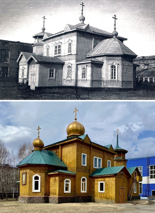 Нижнеудинск. Никольская ц., 1908 г. (фото 1) (509x700, 382Kb)
