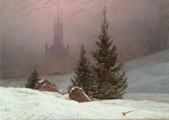 Winter Landscape, after Friedrich Apr 18 (700x496, 306Kb)