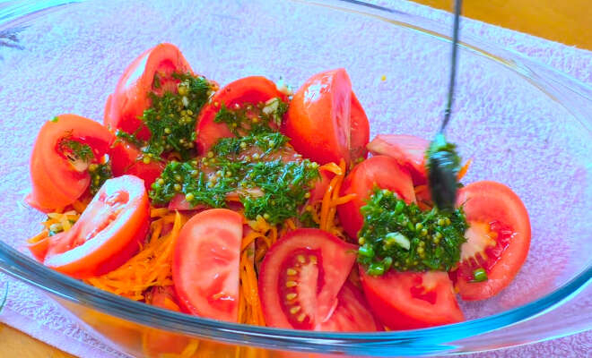 Салат закуска из помидоров и моркови4 (660x400, 247Kb)