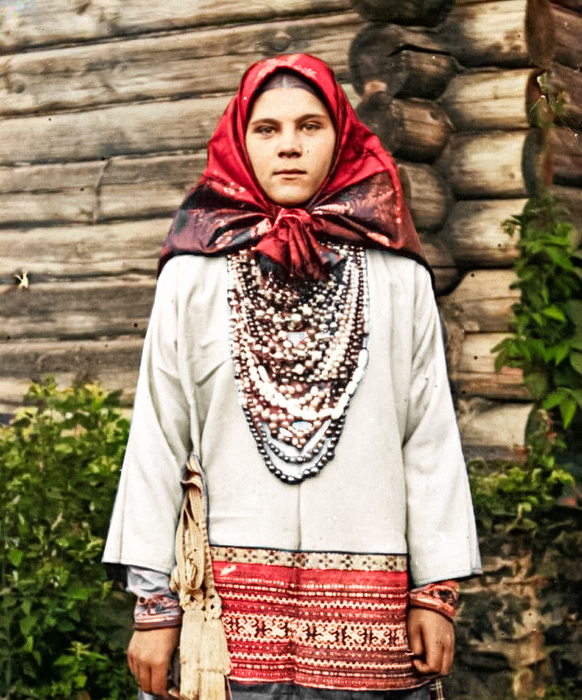 ссср Девушка из Тамбовской губернии, 1920 год (582x700, 529Kb)