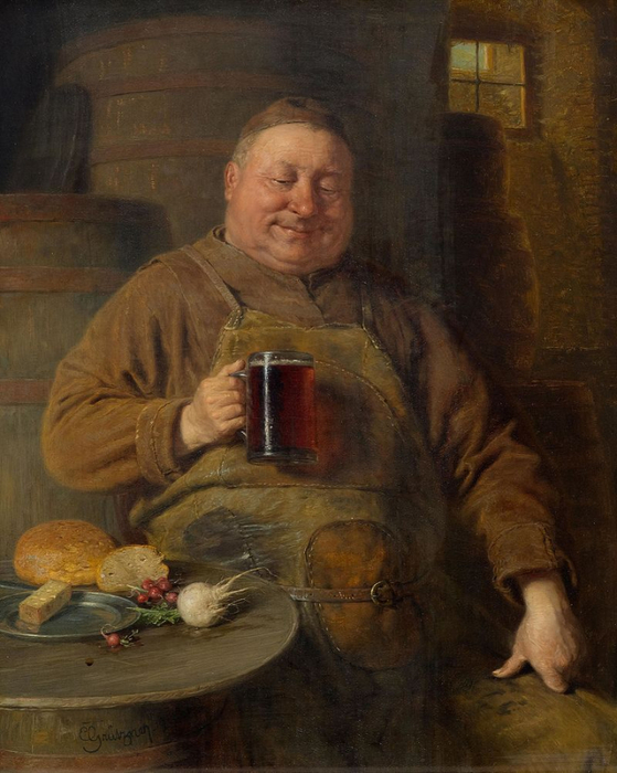 Eduard_Grützner_Brotzeit_des_Klosterschäfflers_1912 (559x700, 371Kb)