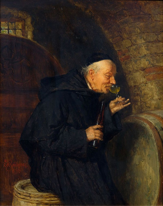Eduard_Grützner_Der_erste_Schluck_1883 (554x700, 383Kb)