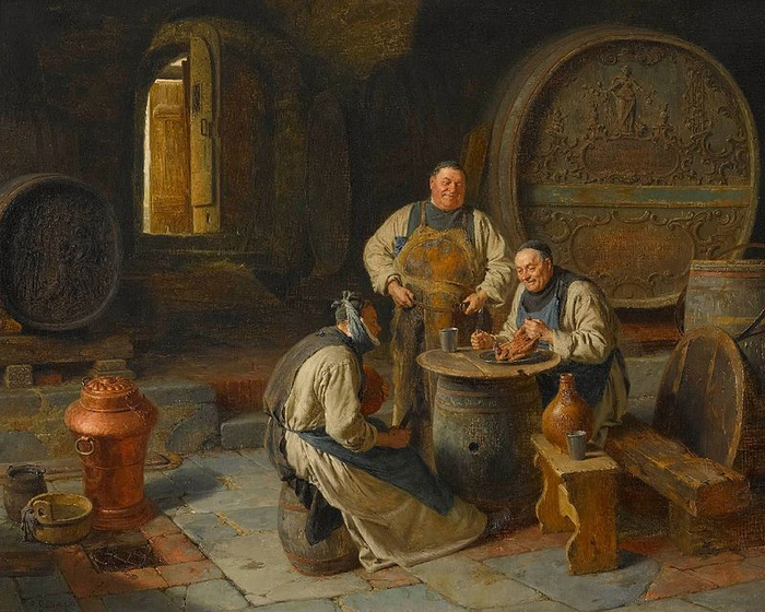 Eduard_von_Grützner_-_Das_Backhändl (700x560, 431Kb)