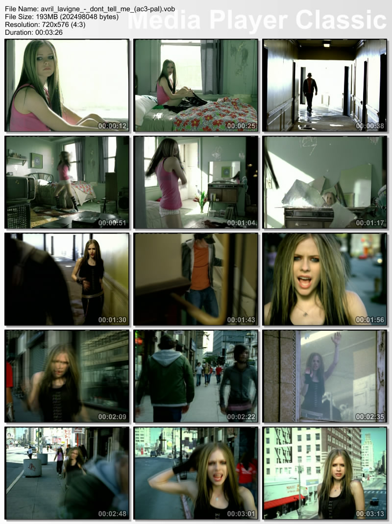Avril Lavigne - Don't tell me