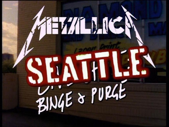 Metallica - Seattle. 1989 (Live: Bingle & Purge)