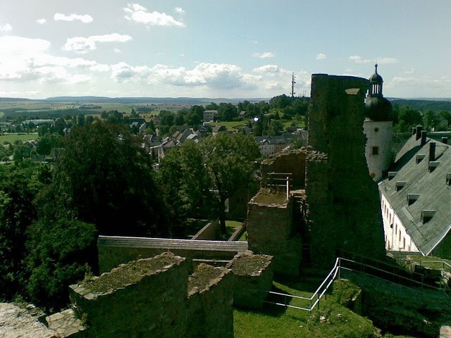 Руины Фрауенстайн, саксония - Burg Frauenstein 28213