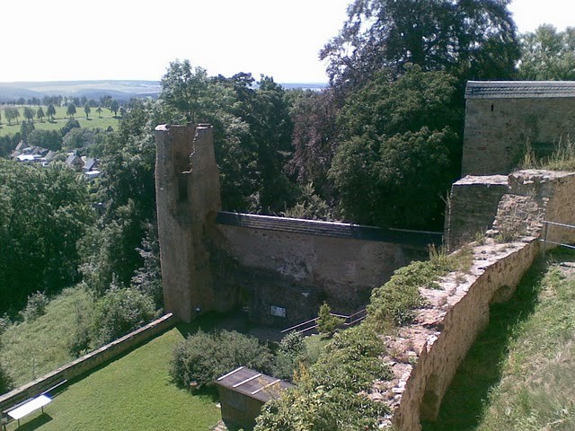 Руины Фрауенстайн, саксония - Burg Frauenstein 21276