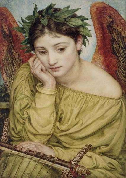 Erato Muse of Poetry 1870