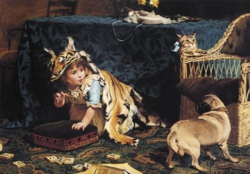 Charles Burton Barber - A Monster 1866 