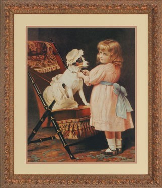 How Like Grandma by Charles Burton Barber