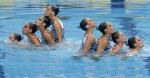 Команда из Испании на чемпионате Европы в Будапеште, 6 августа 2010 года.