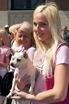 'Go Blonde' в Риге! На борьбу с кризисом собрались 1 000 блондинок, Рига, Латвия, 29 мая 2010 года.