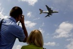 Airbus A380M. Аэрокосмический салон ILA Berlin Air Show, Берлин, 8-13 июня 2010 года.