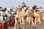 Парад Русалок (Mermaid Parade) на Кони-Айленд, Нью-Йорк, 19 июня 2010 года.