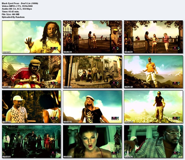 Black Eyed Peas - Don't Lie