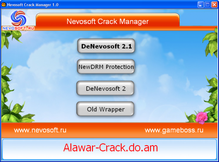 Взлом игр Nevosoft Crack Manager 1.0 (24.07.09) .