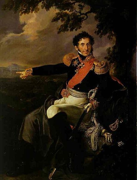  Portrait of the Prince P. I. Bagration. 1815. Oil on canvas. The History Museum, Moscow, Russia. Date	 1815