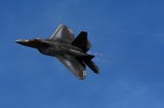 F22. 47-й авиасалон Фарнборо в предместье Лондона, 19-25 июля 2010 года.