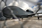 Northrop Grumman RQ-4 Global Hawk беспилотный. 47-й авиасалон Фарнборо в предместье Лондона, 19-25 июля 2010 года.