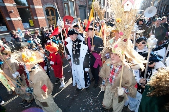 Бенш карнавал (Binche carnival) в Бельгии, 6-8 марта 2011 года.