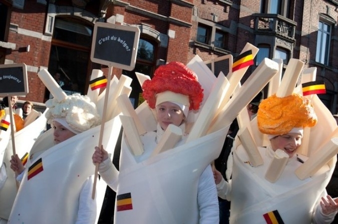 Бенш карнавал (Binche carnival) в Бельгии, 6-8 марта 2011 года.