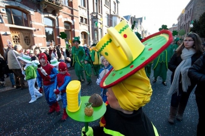 Бенш карнавал (Binche carnival) в Бельгии, 6-8 марта 2011 года.