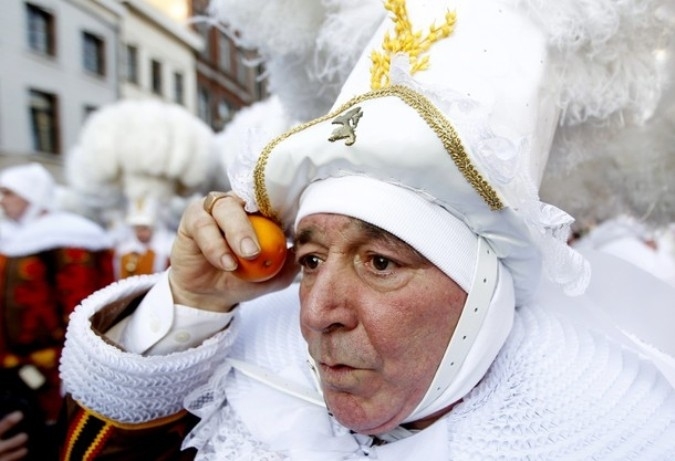 Бенш карнавал (Binche carnival) в Бельгии, 6-8 марта 2011 года.