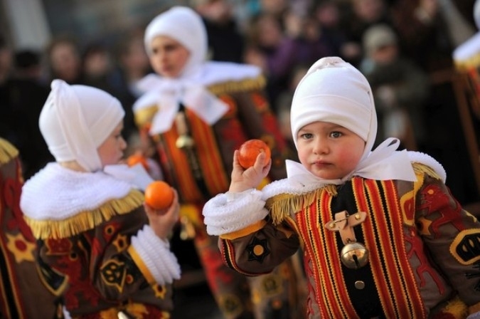 Бенш карнавал (Binche carnival) в Бельгии, 6-8 марта 2011 года.