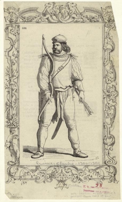 [Man with bow and arrows, province of Sfocchia. 14th century.].jpg