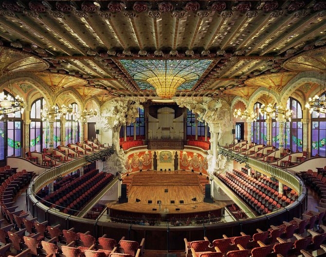 Palau de Musica Catalana, Barcelona, Spain, 2009