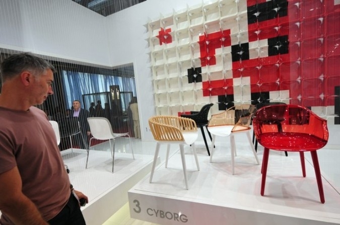 50-ая Миланская ярмарка мебельной фурнитуры (50th Milan International Furniture Fair), 12 апреля 2011 года.