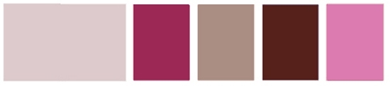 палитра 2: палевая роза + барвинок, розово-серый, махагон, цикламен