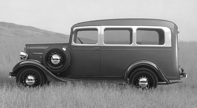 Chev Suburban 1936 release.