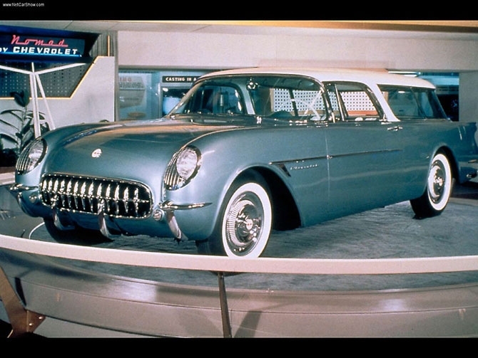Chevrolet Nomad 1954 release.