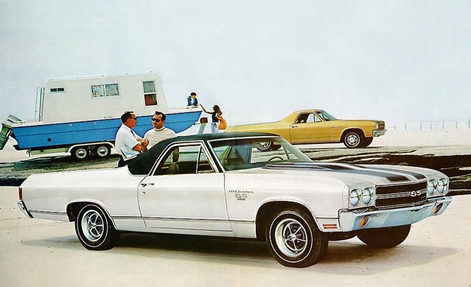 Chevrolet El Camino SS 1970 release.