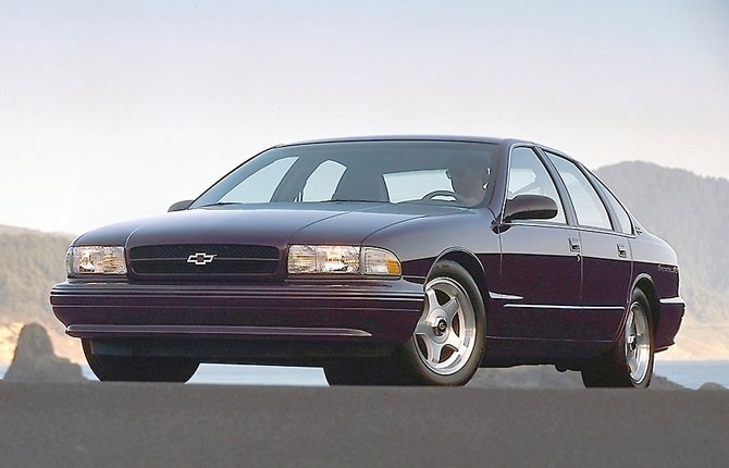 Chevy Impala Sedan 1996 release.