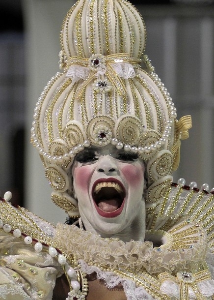 Карнавал в Сан-Паулу (Carnival in Sao Paulo), Бразилия, 17-18 февраля 2012 года.