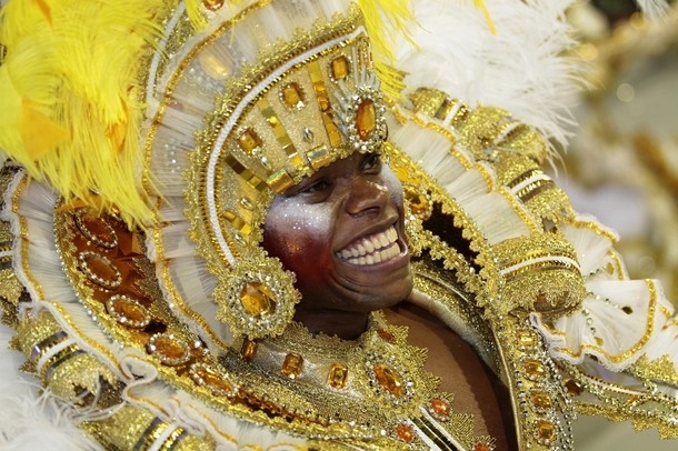 Карнавал в Сан-Паулу (Carnival in Sao Paulo), Бразилия, 17-18 февраля 2012 года.