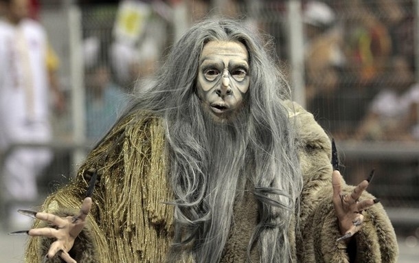 Карнавал в Сан-Паулу (Carnival in Sao Paulo), Бразилия, 17-18 февраля 2012 года.