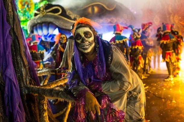 Карнавал в Сан-Паулу (Carnival in Sao Paulo), Бразилия, 17-18 февраля 2012 года.