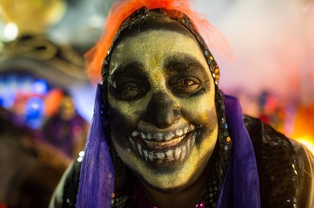 Карнавал в Сан-Паулу (Carnival in Sao Paulo), Бразилия, 17-18 февраля 2012 года.