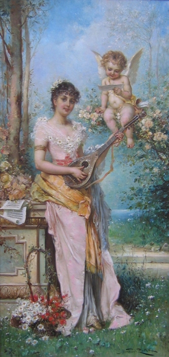 Hans Zatzka (Austrian, 1859-1945)